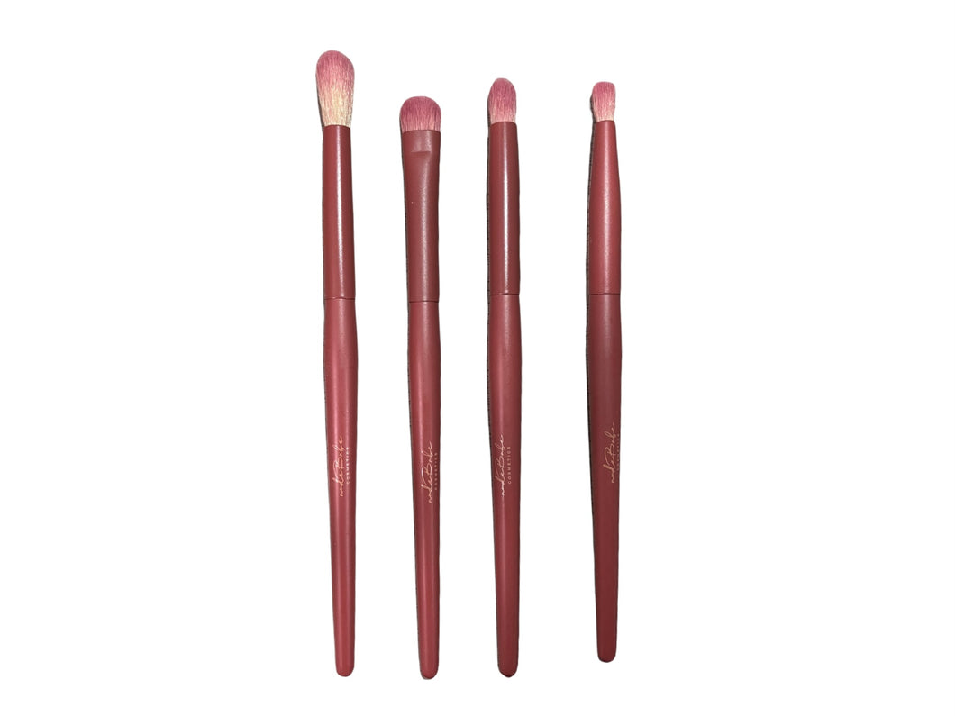 4 Piece Easy Eyeshadow Brush Set