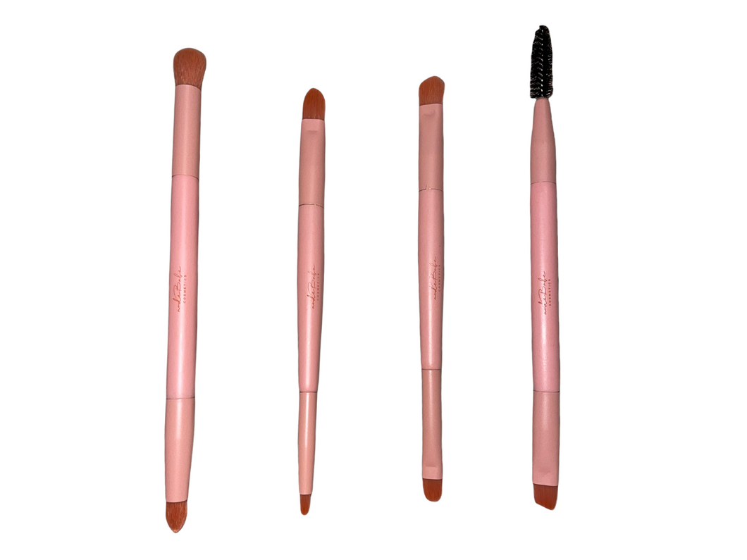 4 Piece Duo Eye Brush Set